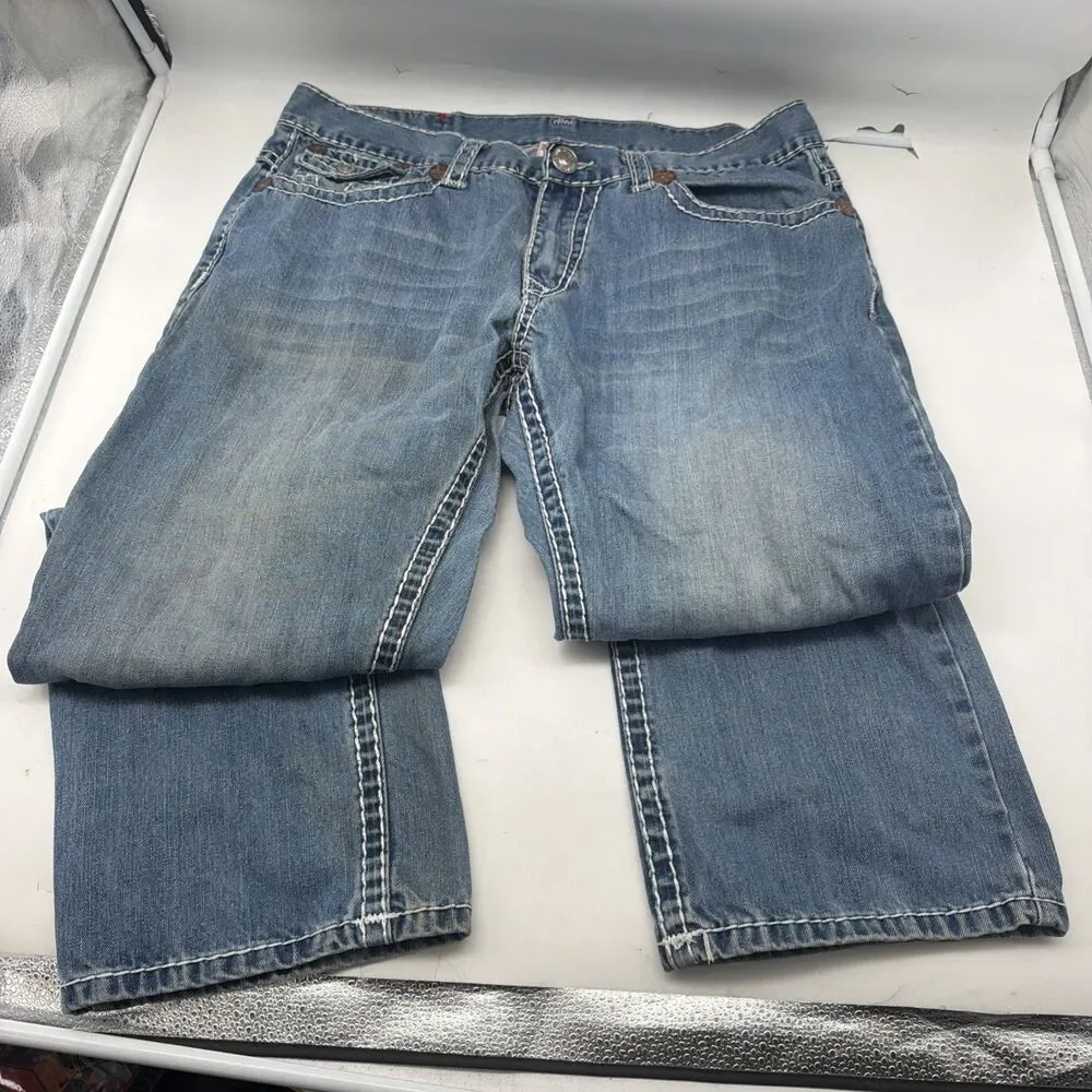 🤩 Vintage True Religion denim / jeans Joey Super T Size 40 x 34 Rare
